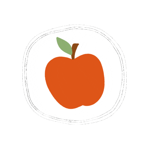 Apple Fruit Sticker