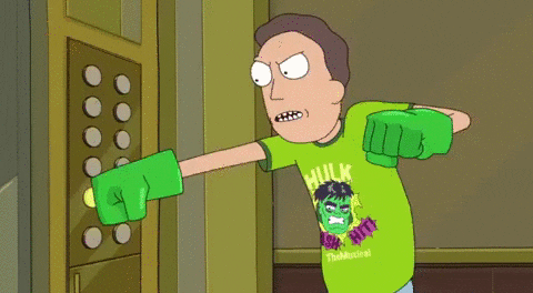 adult swim elevator GIF by Rick and Morty