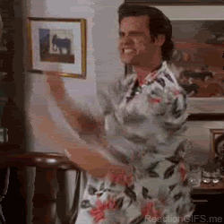 excited jim carrey GIF