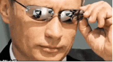 vladimir putin smile GIF