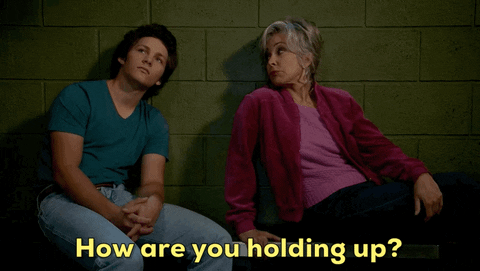 Check In Annie Potts GIF by CBS - Find & Share on GIPHY