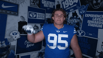 Byu Football Stop GIF by BYU Cougars