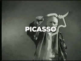 Pablo Picasso Art GIF by Coral Garvey