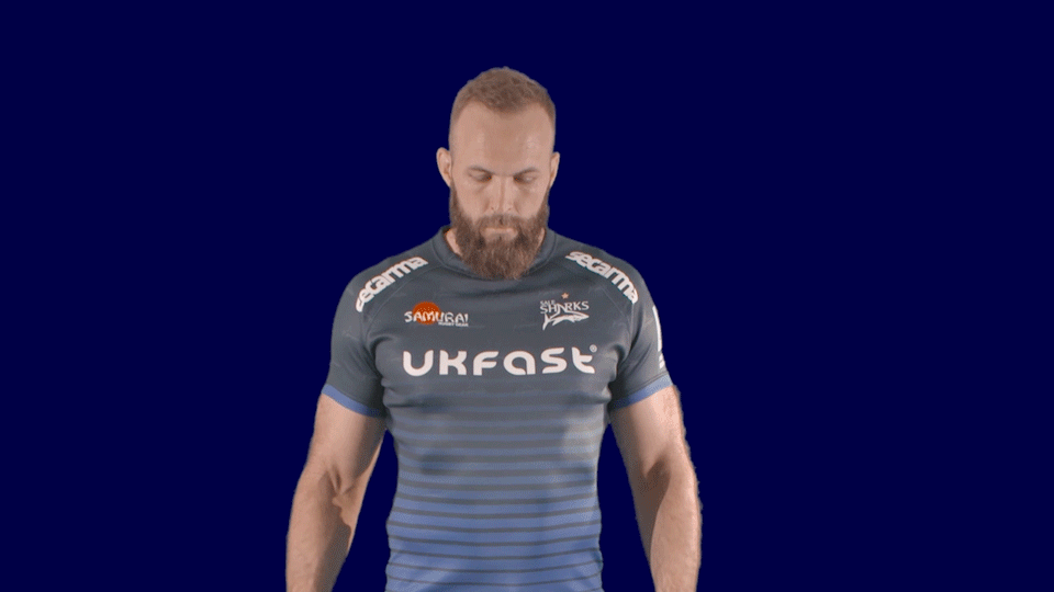 Bryn Evans Prem Rugby GIF by Sale Sharks Rugby Find & Share on GIPHY