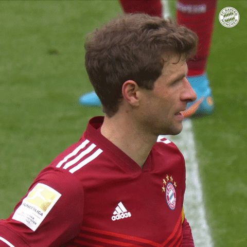 Thomas Muller Bundesliga GIF by FC Bayern Munich