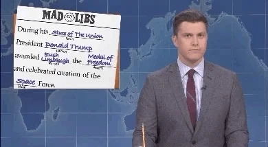 Mad Libs GIF by Saturday Night Live