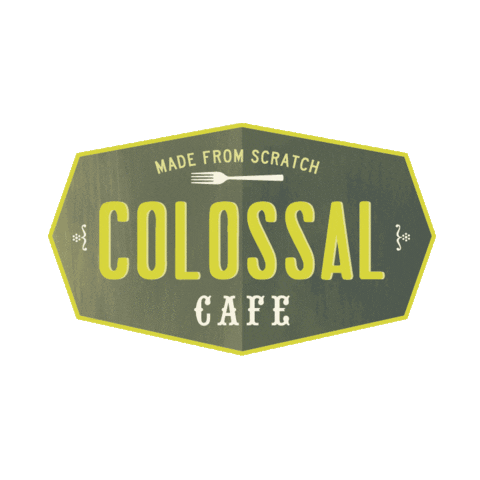 Colossal Cafe Sticker