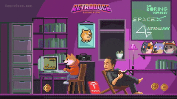 Dogecoin GIF by Retro Doge