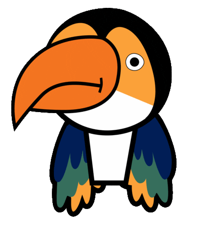Toucan Sticker by Roarsome