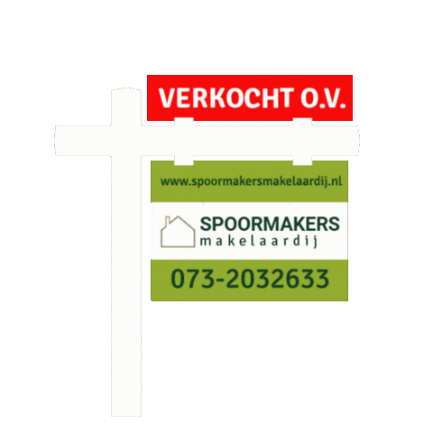 Spoormakers Makelaardij Sticker