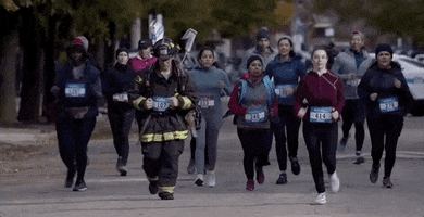 Chicago Fire Run GIF by Wolf Entertainment