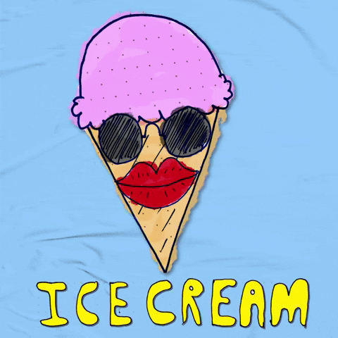 Ice Cream GIF by Todd Rocheford