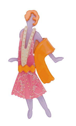 Ladycharleston Sticker by Sui Ava