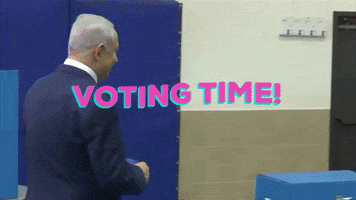 TV7ISRAELNEWS elections netanyahu gantz tv7israelnews GIF