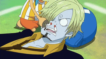 Sanji Nosebleed Gifs Get The Best Gif On Giphy