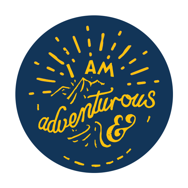 Adventure Mountains Sticker by American Tourister