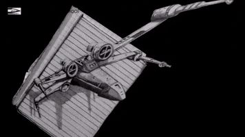 X-Wing Drawing GIF by Circle Line Art School