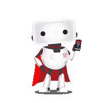 Happy Robot Sticker by Mundo Gloob for iOS & Android