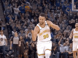 Steph Curry Smile GIF by ESPN