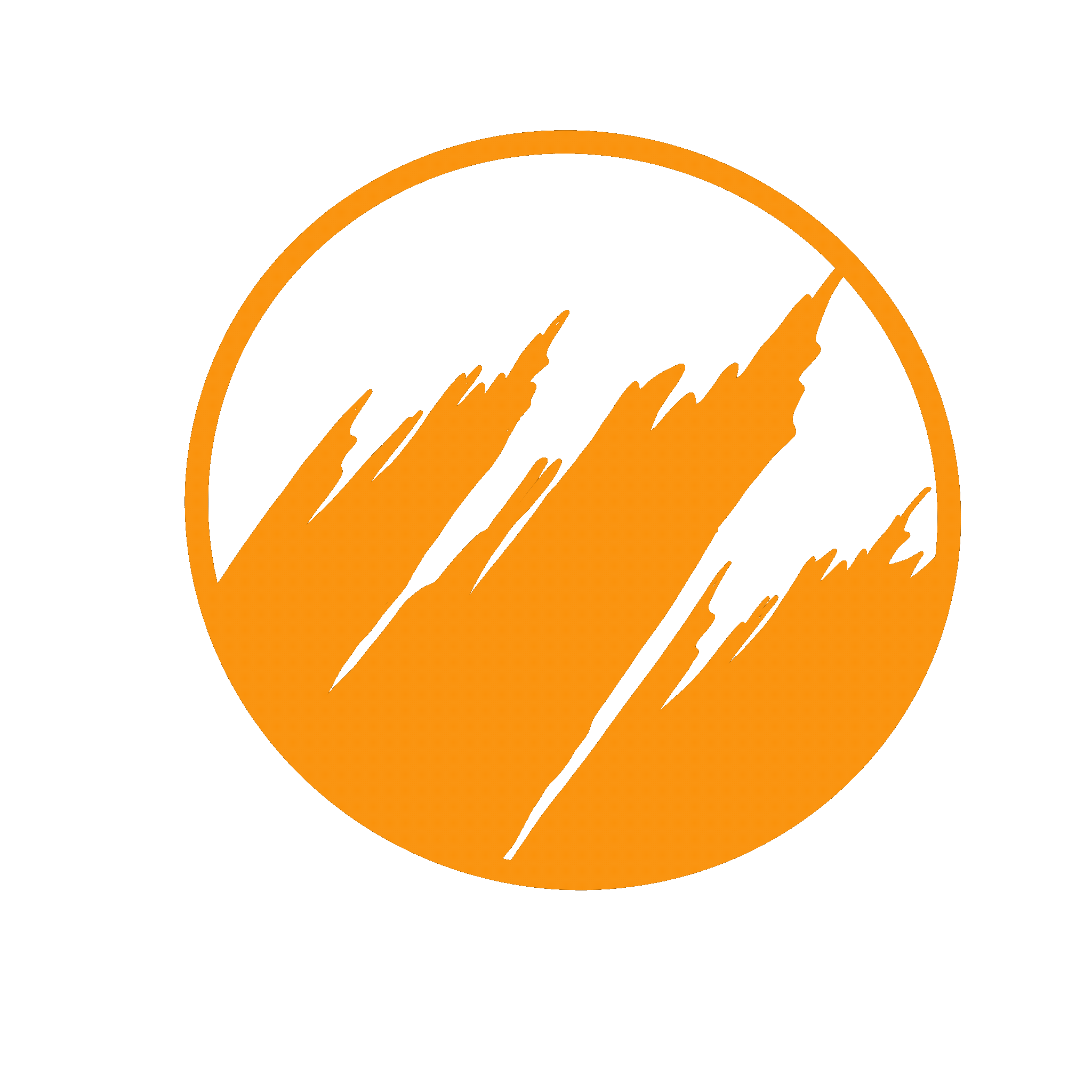 Logo Orange Sticker by Flatirons Students for iOS & Android GIPHY