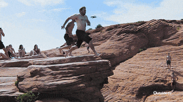 friends jumping GIF by Outside TV