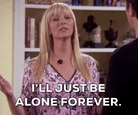 New trending GIF tagged friends forever alone online…