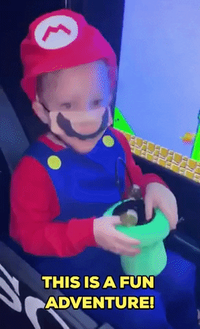 Super Mario Halloween GIF by Storyful