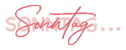 Sunday Sonntag Sticker by cathykoronakis.design