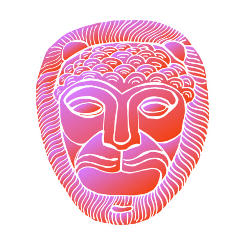 Russia Lion Sticker by detailia