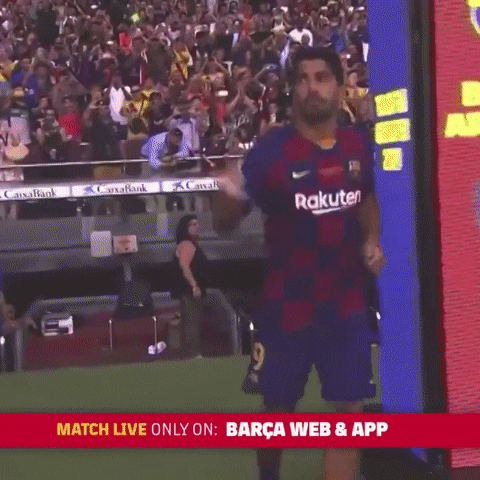 Luis Suarez Presentation GIF by FC Barcelona