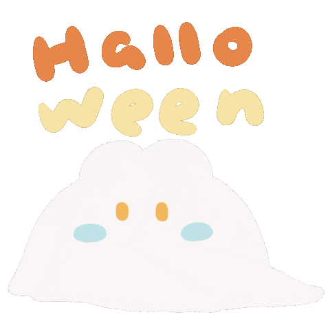 Halloween Ghost Sticker