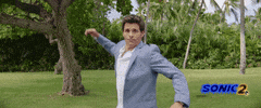 Throwing James Marsden GIF by Sonic The Hedgehog