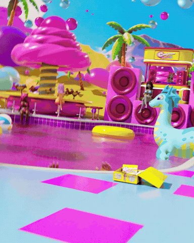 Candy Shop Pool GIF by Gallery Provence