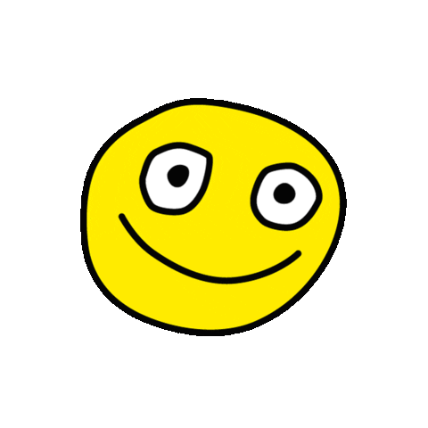 Happy Smile Sticker by KUMATAN