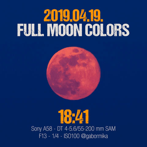 Full Moon GIF by AZZURRO-DESIGN