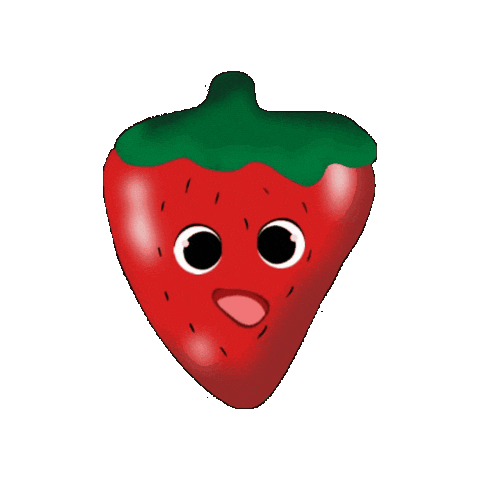 Fruit Strawberry Sticker