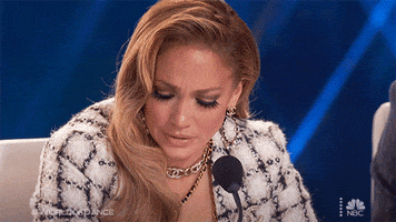 Jennifer Lopez Crying GIF by NBC World Of Dance