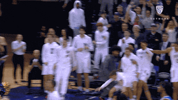 College Basketball Wow GIF by Pac-12 Network
