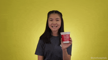 Girl Cheers GIF by Children's Miracle Network Hospitals