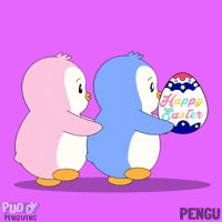 Easter Eggs Penguin GIF by Pudgy Penguins