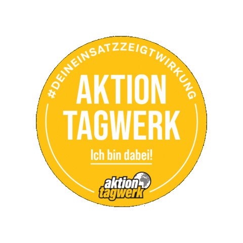 Sticker by Aktion Tagwerk