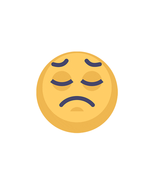 Sad Sticker