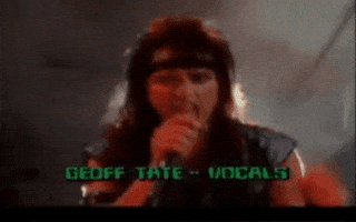Heavy Metal Headbanging GIF