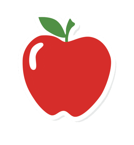 School Apple Sticker by Teacher Created Resources