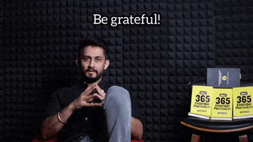 Gratitude Be Grateful GIF by Digital Pratik