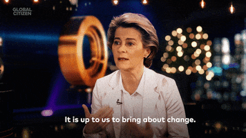 European Commission Change GIF by Global Citizen