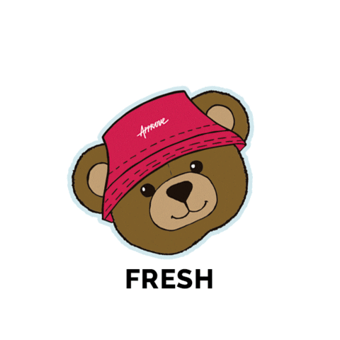 Bear Sticker by Approve