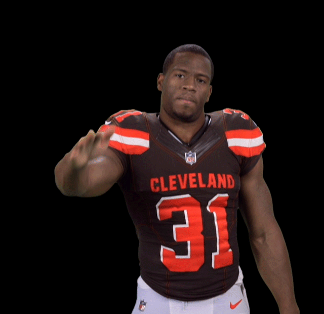 Nick Chubb Football GIF by NFL - Find & Share on GIPHY