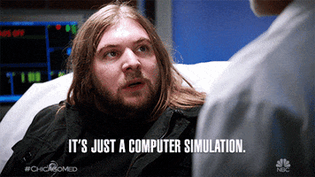 Its Just A Computer Simulation GIF by One Chicago