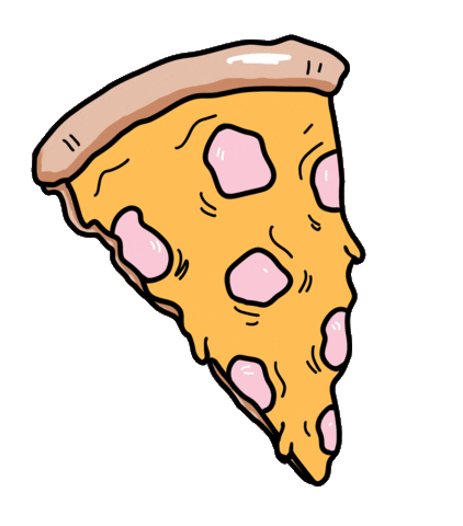 Fashion Pizza Sticker